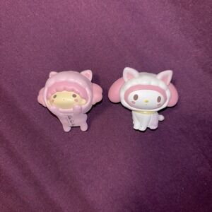 Little Twin Stars My Melody Sanrio Kawaii Pink Figures Figurines Japan
